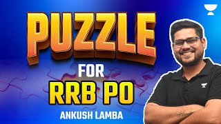 Puzzle for RRB Po Pre By Ankush lamba [upl. by Oran]