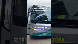 Viaja en ETN desde el tren suburbano Lechería buses autobús shorts autobús autobuses [upl. by Anerbas494]