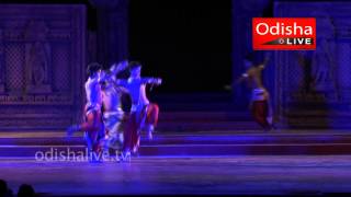 Dikshya  Odissi Ballet  on Samrat Ashok  Dhauli Kalinga Mahotsav 2014 [upl. by Adnomar]