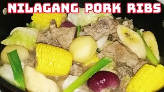 NILAGANG PORK RIBS  NILAT  ANG BABOY  NILAGANG BABOY RECIPE  MARPOL VLOG [upl. by Broucek]