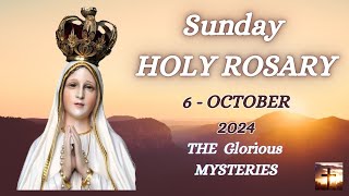 Sunday Rosary  6 October 2024  The Glorious Mystery  Todays Holy Rosary  The Holy Hour [upl. by Doner]