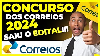 CONCURSO DOS CORREIOS EDITAIS SÃO DIVULGADOS para mais de 3 MIL VAGAS IMEDIATAS [upl. by Allard]