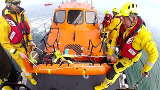 New Brighton and Hoylake RNLI in challenging training exercise [upl. by Suiraj]