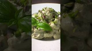 GNOCCHI CREMOSI PISTACCHIO e BASILICO chiarahealthytales italianfood recipe shorts [upl. by O'Toole]