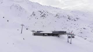 Kirchenkarbahn Skigebiet Hochgurgl [upl. by Tohcnarf]