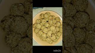 laddu badam khajur til or gud ki laddu [upl. by Adnorahs]