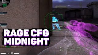 Best SemiRage Cfg For MIDNIGHT  Cs2  2024  DarkLunar [upl. by Zulema]