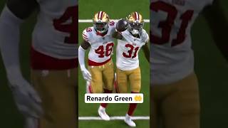 SEE BALL GET BALL FOR RENARDO GREEN 49ers [upl. by Ultima]