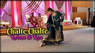 Chalte Chalte Pakeezah  Kehna hi Kya Bombay  Bollywood Dance Performance [upl. by Araec852]