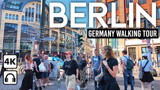 Berlin Germany 🇩🇪 4K Downtown Walking Tour around Alexanderplatz [upl. by Eboh]