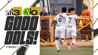 SANTOS 3 x 0 MIRASSOL  GOLS  PAULISTA SUB15 070924 [upl. by Hau310]