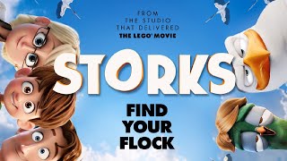 Storks 2016  Birds Cant See Glass Scene 710  Movieclips [upl. by Harbot]