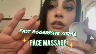 Fast Aggressive ASMR Spa  Face Massage 💆 [upl. by Naginnarb]