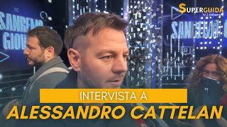 Alessandro Cattelan intervista al conduttore di quotSanremo Giovani 2024quot [upl. by Adiehsar]