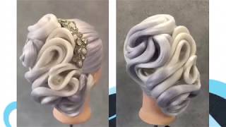 Haar opsteken updo hairstyle [upl. by Ecnerrat]