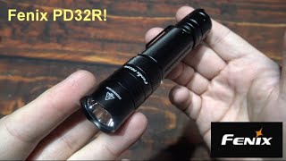 Fenix PD32R Flashlight Kit Review Sporting the Luminus SFT40 LED 1400 Lumens Tactical or EDC [upl. by Mill]