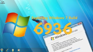 15 Years of Windows 7  Exploring Windows 7 Build 6936 [upl. by Nojid]