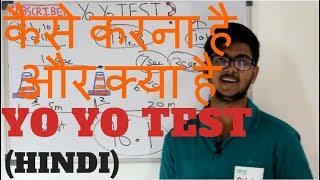 Yo Yo test what is yo yo test [upl. by Enitsyrk]