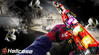 HELLCASE I UPGRADED MY TALON KNIFE  PROMO CODE [upl. by Siderf]