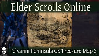 Telvanni Peninsula CE Treasure Map 2 Elder Scrolls Online ESO Necrom Chapter [upl. by Waldemar36]