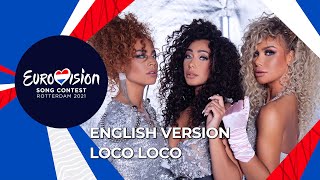 Hurricane  English Version of Loco Loco  Serbia 🇷🇸  Eurovision 2021 [upl. by Blackington437]