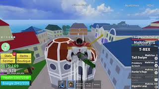 Roblox Blox fruit je tue tout les bos 1 [upl. by Yajiv]