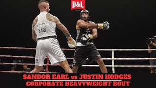 Sandor Earl vs Justin Hodges  Corporate Bout [upl. by Assirhc605]