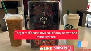 Target McFarlane toys call of duty spawn toy hunt  gi joe classified infantry army builder [upl. by Alle]