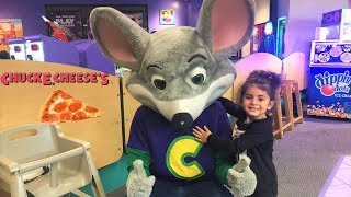 Chuck E Cheeses Indoor playground Family Entertainment and Games for kids [upl. by Charbonneau]