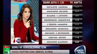 Bank Asya 1 Lig 19 Hafta Sonuçlar ve Puan Durumump4 [upl. by Naldo]