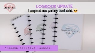 Diamond Painting Logbook  FebruaryMarch 2024 [upl. by Belcher498]