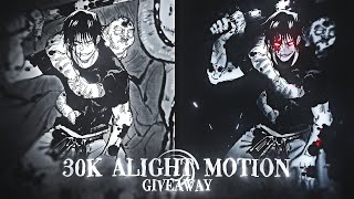 30k Alight Motion Giveaway「Shake CC Text Animation Effects」 [upl. by Zellner]