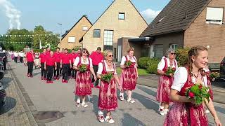 Schützenfest MorkenHarff 2024 Der große Klompenzug [upl. by Saturday274]