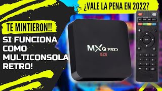 🤯MXQ PRO 4K la TV BOX más vendida Todo lo que debes saber🤯 UNBOXINGREVIEW 2022 test juegos [upl. by Ury735]