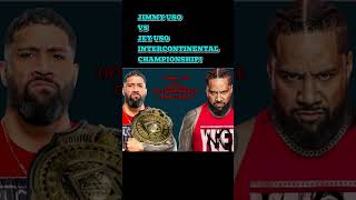 Uso Brothers Battle for the Intercontinental Championship in EPIC Showdown WWE SHORTS [upl. by Inhoj522]