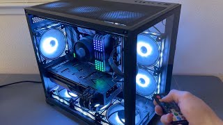 How to BUILD a Budget Gaming PC with GeForce RTX 3070 Graphics Card GIM GM3 Mini Micro ATX Case [upl. by Irual]