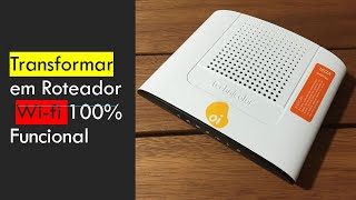 ModemRoteador Technicolor TD5130 Transformar em Roteador Wifi [upl. by Bowerman]