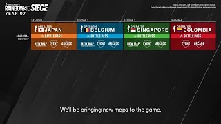 Year 7 Roadmap REVEALED Rainbow Six Siege Demon Veil [upl. by Nonnah]