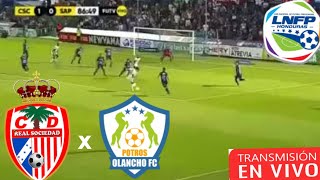 Real sociedad vs Olancho en vivo liga nacional Honduras Jornada 11 clausura 2024 [upl. by Wichman]