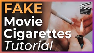 How to Make FAKE Movie Cigarettes [upl. by Philbo236]