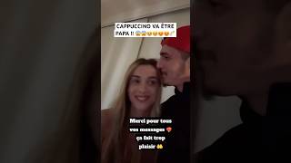 CAPPUCCINO VA ÊTRE PAPA 😍🥹 nasdas cappuccino couple papa bebe amour shorts humour story [upl. by Eudoca247]