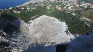 Campi Flegrei and Solfatara by drone [upl. by Pheni]