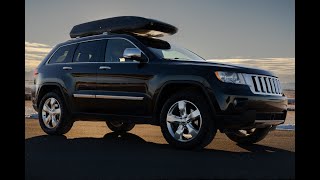 Jeep Grand Cherokee off road in East Glacier Montana [upl. by Herbst865]