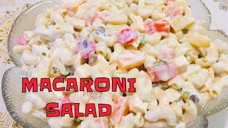 MACARONI FRUIT SALAD  MACARONI SALAD RECIPE [upl. by Antoine]