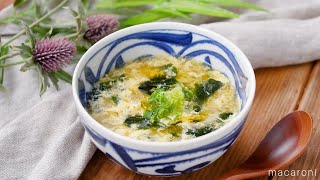 【もやしと卵の中華スープ】安くて美味しい！コスパ最強♪お手軽スープ｜macaroni（マカロニ） [upl. by Raila]