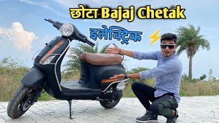 छोटा चेतक  Benling Aura Electric Scooter  140 km Range Review and Detailed video  Sanjay Kumar [upl. by Yorgos309]