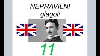 TESLA English 1140  nepravilni glagoli  upotreba u kratkim vremenima i PASIVU [upl. by Tterraj]