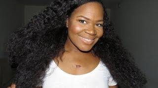 33 Waist Length Natural Hair in 4 years  Natural Hair Story  FAQs NATURAL HAIR JOURNEY [upl. by Azeria791]