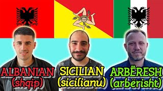 Arbëresh vs Sicilian vs Albanian How Connected Are They [upl. by Laurent]