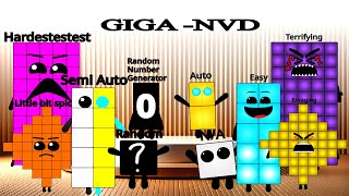 Ultimate  Difficulty blocks Band But GIGA vs NVD Different 1  50 Random  NA [upl. by Alien312]